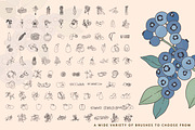 Fruit & Veggies Procreate Stamps, a Brush Add-On by Pink Studio Art (Thumbnail 4 of 8)