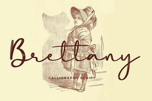 Brettany Calligraphy Brush Script preview 8