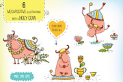 Indian Flowers (vol.2) 76 objects, an Object Illustration by Zooza Art (Thumbnail 4 of 9)