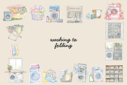 Cleaning Goodnotes Stickers, a Decorative Illustration by ikarifq shop (Thumbnail 5 of 7)