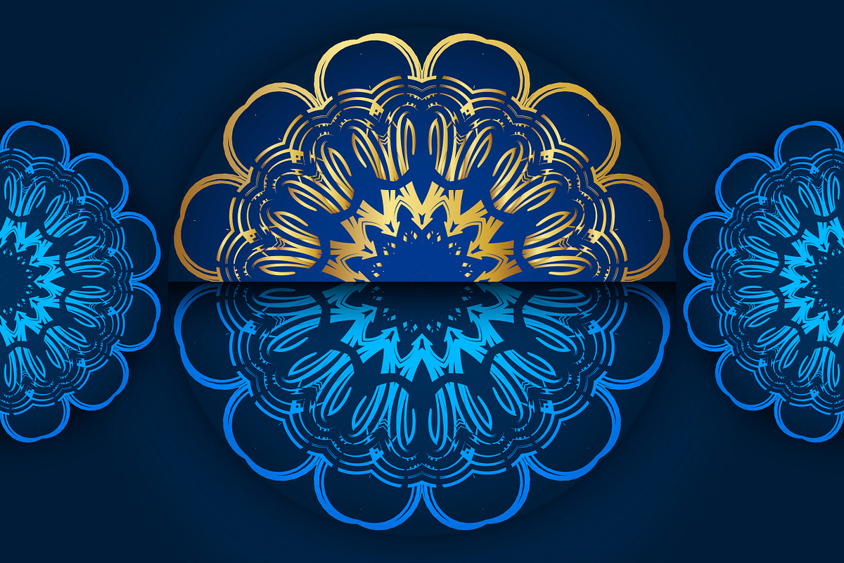 Mandala Oriental Floral art Bundle, a Background Graphic by NJ Himel (Photo 86 of 97)