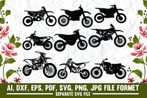 Dirt Bike svg, Dirt svg, Bike svg