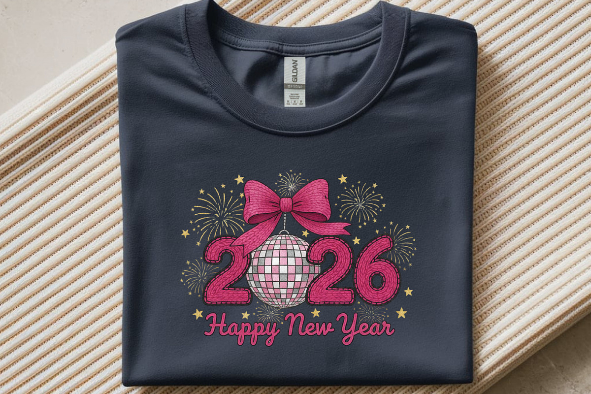 Happy New Year 2026 Crochet Yarn PNG, an Illustration by SinaCreation (Photo 4 of 11)