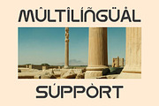 Broval Modern Strong Sans, a Sans Serif Font by Artiveko (Thumbnail 8 of 8)