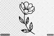 Floral Design SVG PNG Bundle, an Illustration by Actual Pixel (Thumbnail 12 of 22)
