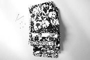 Floral Silhouettes Patterns Set, a Background Graphic by GALAKAM (Thumbnail 12 of 14)