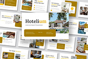 Hotel Resort Google Slides Templates, a Presentation Template by Fit-tee (Thumbnail 1 of 10)