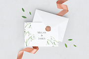 Snowdrops botanical illustration, an Illustration by Olga Koelsch (Thumbnail 2 of 7)