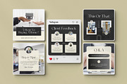 Real Estate Instagram Canva Template, a Social Media Template by Pixelpick (Thumbnail 4 of 5)