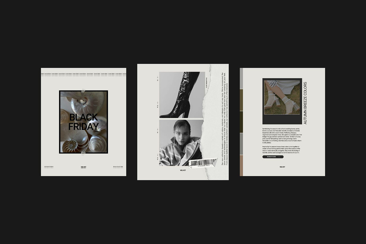 VELVET / Canva Instagram Templates, a Social Media Template by Mia Branding Studio (Photo 7 of 9)