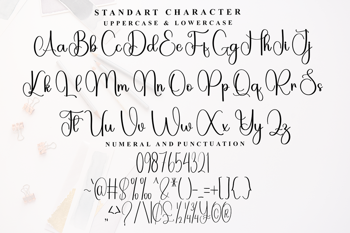 Angela Samanta, a Handwritten Font by FreshTypeINK (Photo 4 of 8)