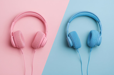 Modern high quality studio headphones, a Technology Photo by AlyaAnd