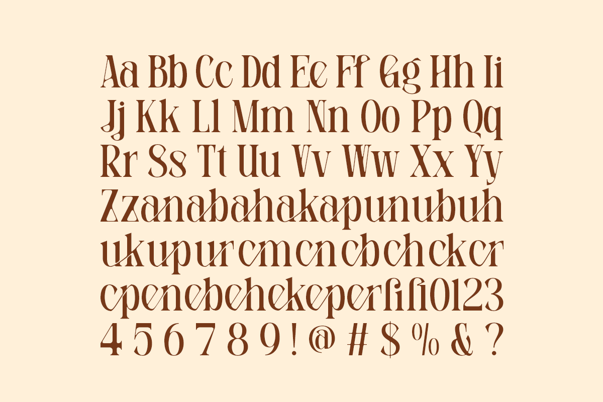 Girgan - Minimal Beauty Font, a Serif Font by Pandeka Studio (Photo 9 of 9)