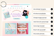 Wix Website Template - Rainbow, a Wix Template by The Pixel Palace (Thumbnail 3 of 9)