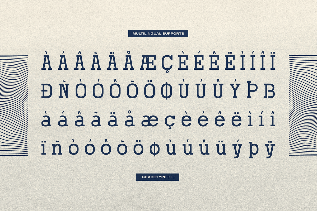 Availo Ledger | Slab Serif Typeface, a Slab Serif Font by gracetype_studio (Photo 12 of 12)