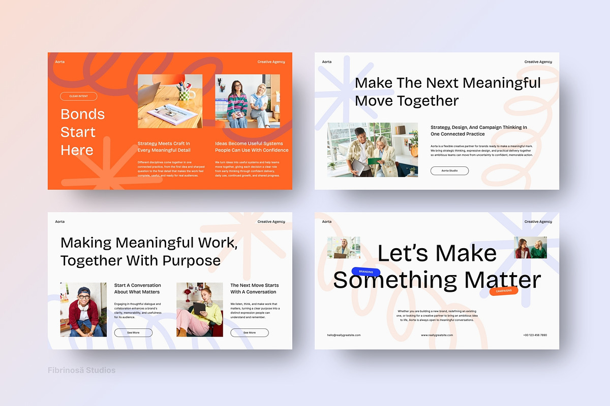 Creative Agency & Studio Portfolio, a Presentation Template by FIBRINOSÄ (Photo 7 of 7)