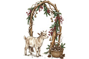 Cozy Winter Animals Clipart Bundle, an Animal Illustration by T-shirt Pond (Thumbnail 22 of 26)