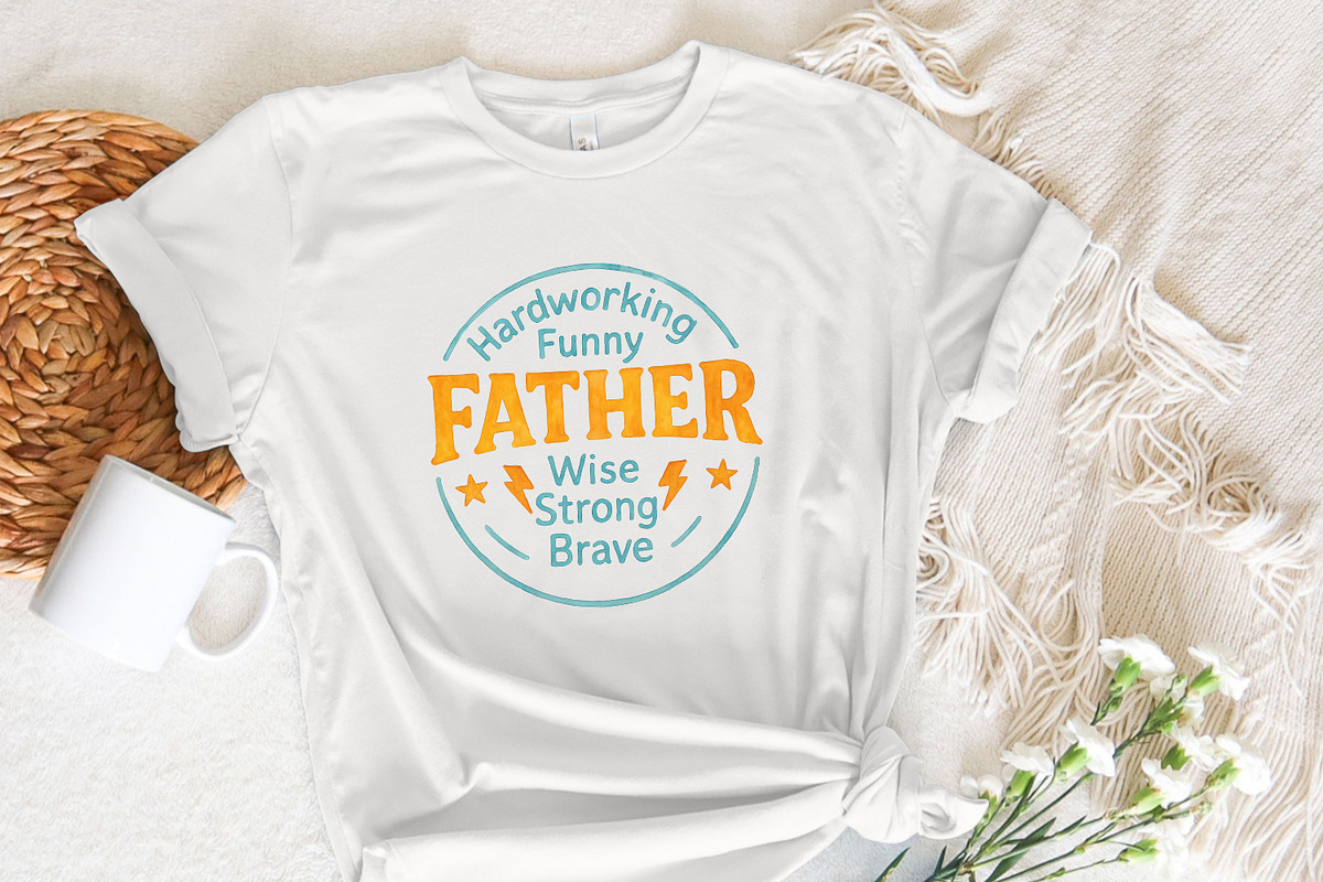 Fathers Day PNG, Best Dad Ever, an Illustration by SharpMarketplace (Photo 7 of 9)