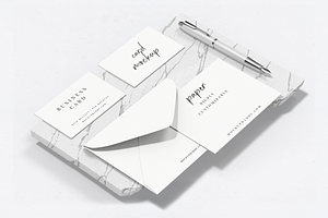 Marble Brand Identity Mockup