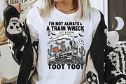 Halloween I'm Not Always A Trainwrec, an Illustration by Rose Art (Thumbnail 3 of 5)