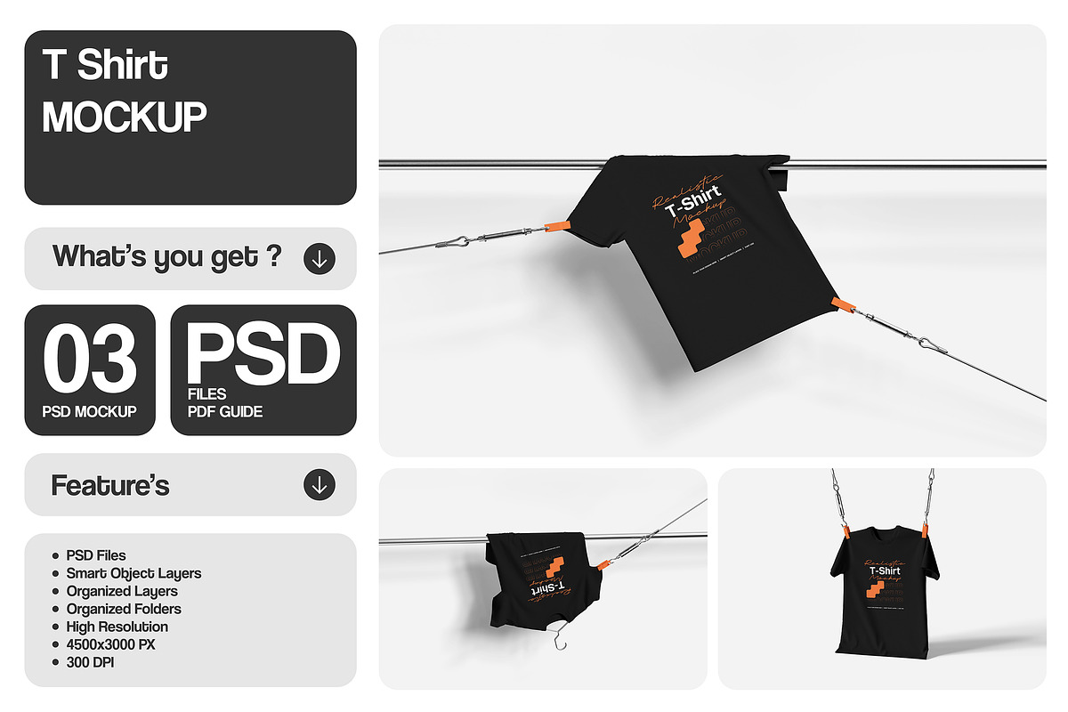 T-Shirt Mockup, a Shirt Mockup by Pixie Creative (Photo 1 of 4)