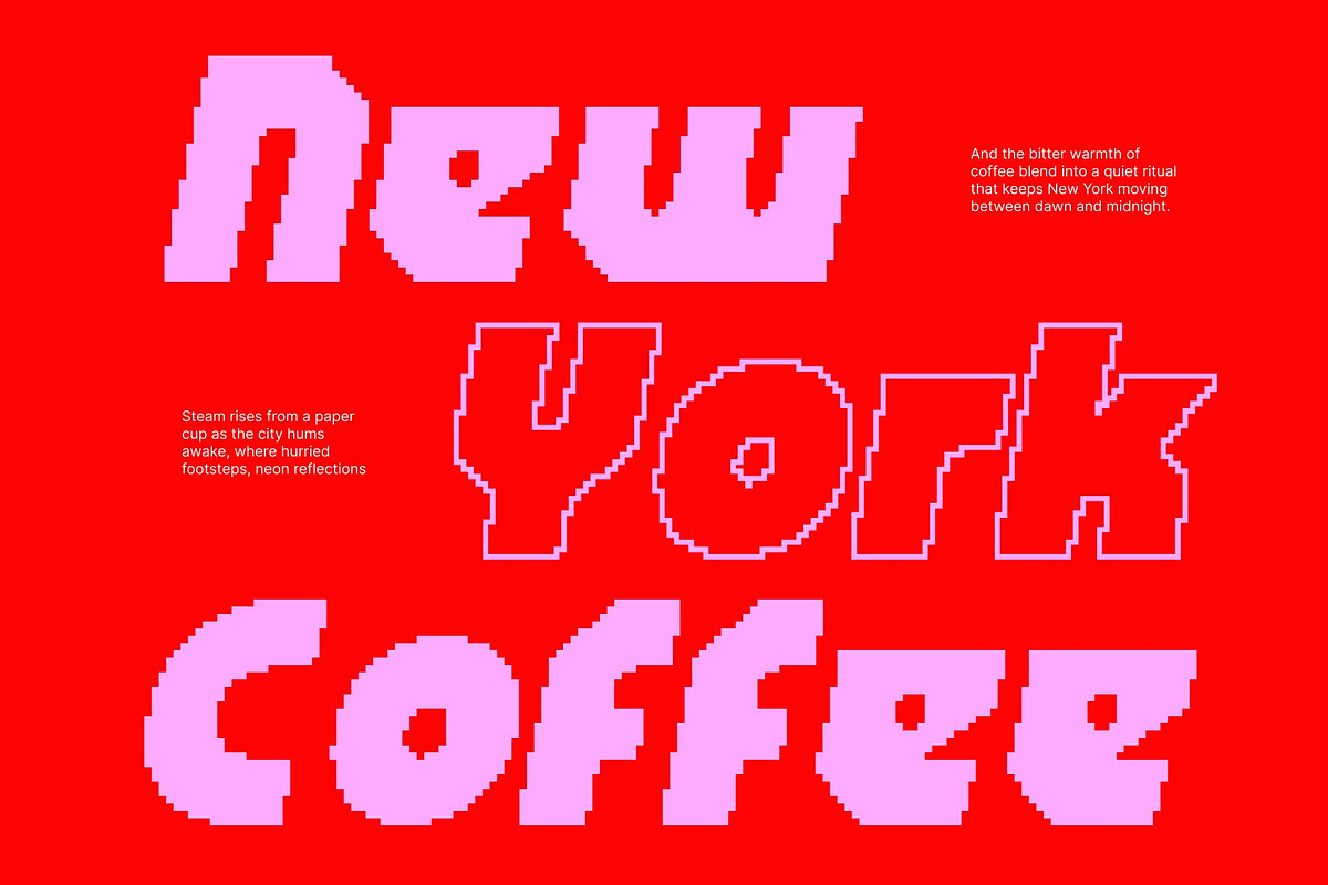 CS Ablaze Pixel, a Sans Serif Font by Craft Supply Co. (Photo 6 of 8)