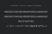 Sandez - Techno Font, a Sans Serif Font by QR Design Studio (Thumbnail 5 of 6)
