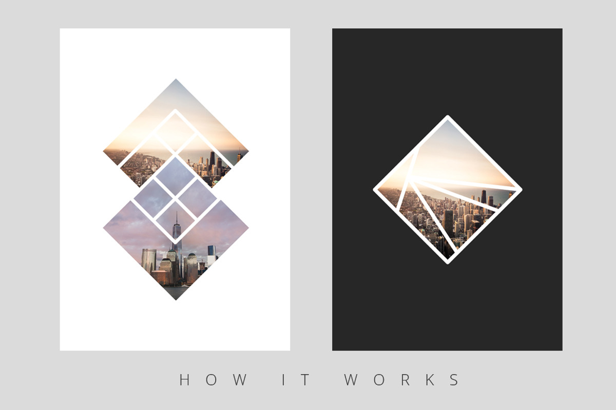 Minimalist Geometric Vector V2, an Illustration by Azruca (Photo 2 of 4)
