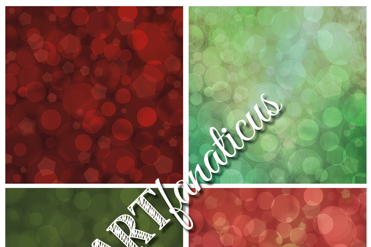 CHRISTMAS BOKEH, a Texture Graphic by Artfanaticus (Photo 4 of 4)