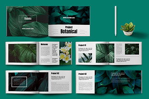 Botanical Magazine Layout