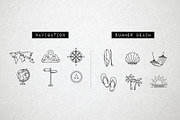 44 Travel Line Icons Pack, an Outline Icon by Hatch Design Workshop (Thumbnail 5 of 10)