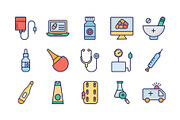 Essential Medical Vector Icons, an Outline Icon by Vector Portal (Thumbnail 3 of 6)