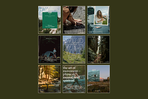 Earthy Eco Canva Template, a Templates & Theme by BYOTstudios