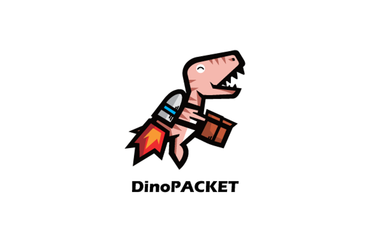 DinoPacket Logo, a Branding & Logo Template by hellothere (Photo 1 of 4)