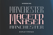 MANCHESTER | Display Typeface, a Serif Font by Havinkpen (Thumbnail 1 of 10)