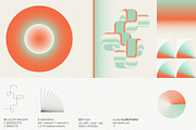 Gradients + Objects, a Background Graphic by kloroform (Thumbnail 11 of 13)