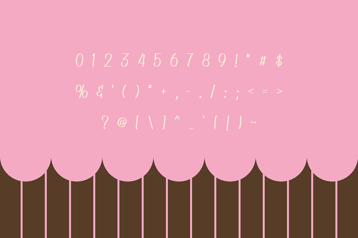 PGR Strawberry Sorbet, a Handwritten Font by Pikgura (Photo 4 of 9)