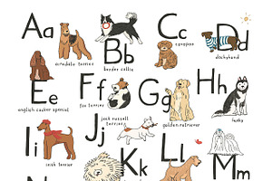 Alphabet Dogs