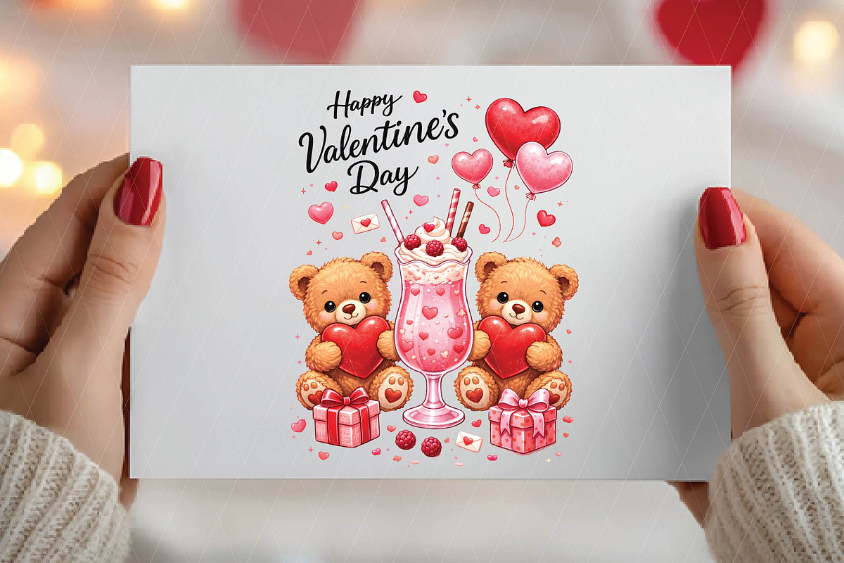 Valentines Day PNG, Happy Valentine', an Illustration by DreamPrint404 (Photo 4 of 6)