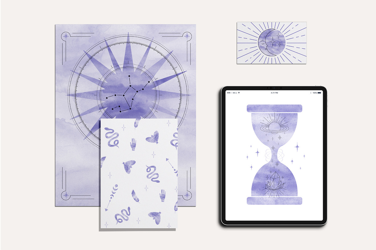 Magic Stamp Brushes for Procreate, a Brush Add-On by NinaFedorova (Photo 2 of 7)