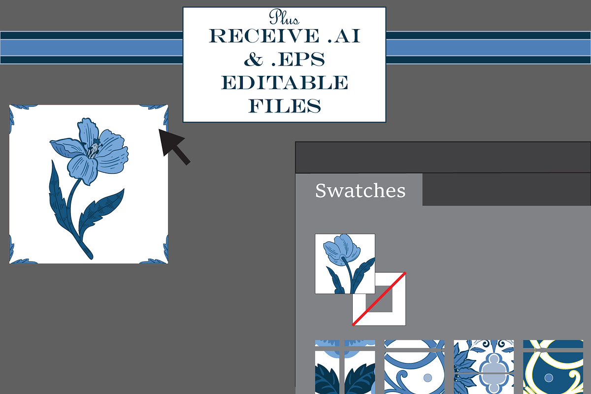 Azulejos and Delft Tile Patterns