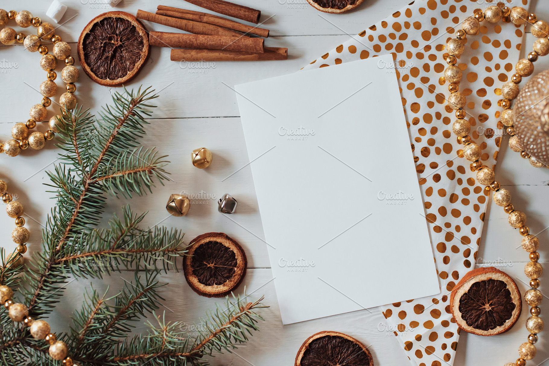 Christmas Party Invitation Mockup, a Holiday Photo by Ashley Alexandra Design