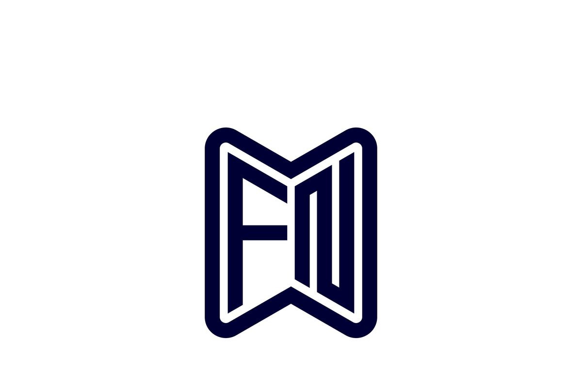 FN Logo design vector template, a Branding & Logo Template by xcoolee