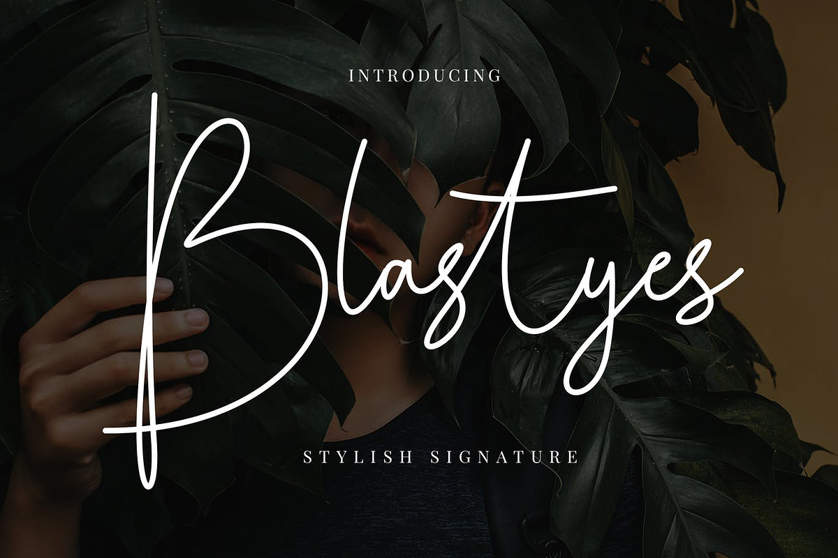 Blastyes Signature Business Font