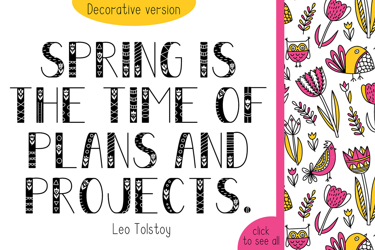 Tulip Font Family preview 2