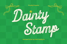 CS Dainty Stamp