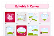 Couple Photo Book Canva Template, a Magazine Template by PLANETSEL (Thumbnail 8 of 10)