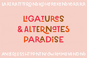 Kocha | Playful Ligature Font, a Sans Serif Font by Point and Poem (Thumbnail 5 of 14)