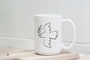 Dove of Peace hand drawn, an Illustration by DeShoff Art (Thumbnail 3 of 4)