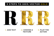 Shimmer & Shine: 100% Vector Gold, an Action Add-On by Ian Barnard (Thumbnail 2 of 4)